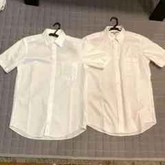 ユニクロ　ベーシック半袖シャツ　2枚セット　サイズM