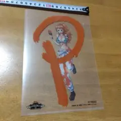 ワンピース ナミ 　Ａ−５クリアファイル 麦わらストア