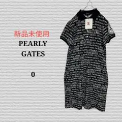 《PEALEYGATES》カノコ ダブル フェイス 半袖 ポロワンピース