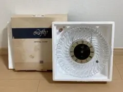【本日限定値下げ】HOYA クリスタル(水晶)時計 掛け時計 置き時計 27cm