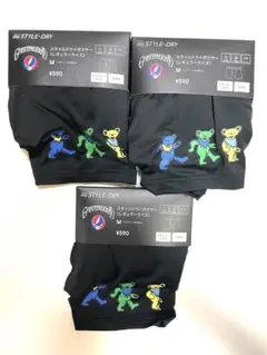 GU グレイトフル・デッド ボクサーパンツ M 3枚セット
