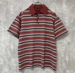 ◆【綺麗】00s~，OLD GAP｜オールド ギャップ，半袖ポロシャツ，ボーダー