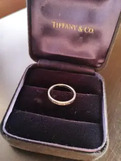 Tiffany u0026 Co. ティファニー リング ロゴ プラチナ PT950