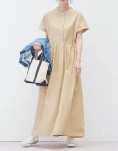 【美品】リブインコンフォート 栞里ちゃんとつくった 大人ドラマティックワンピース