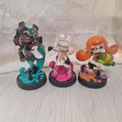amiibo ガール イイダ ヒメ 3点セット 任天堂 Switch スプラ