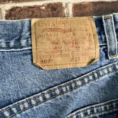 Levi's 505 ストレートデニム W33 L30