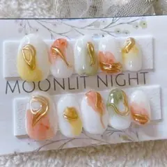 新作ネイルチップ　現品　カラフル