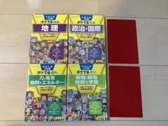 中学入試　でる順　ポケでる 理科 社会　4冊セット