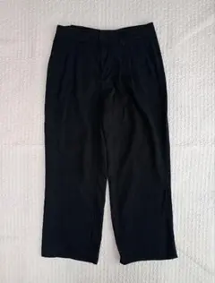 Calvin Klein ブラック スラックス　リヨセル