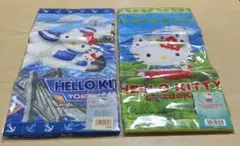 【225】ご当地キティータオル3枚　横浜　カモメ、東京タワー、静岡　茶摘み