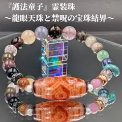 『護法童子』霊装珠　〜龍眼天珠と禁呪の宝珠結界〜