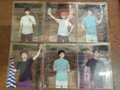 ハイキュー　クリアカード　全6種類