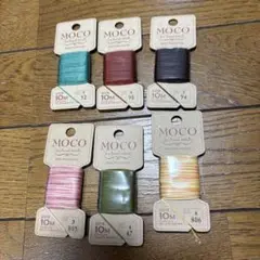 刺しゅう★ダーニング刺しゅう★ステッチ糸★フジックス★モコ★6点★F