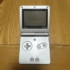 【ジャンク品】ゲームボーイアドバンスSP シルバー