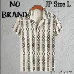 《新品未使用》《限定価格》キューバシャツ　レースシャツ　半袖