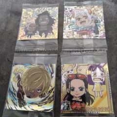 ワンピース ステッカー 4枚セット