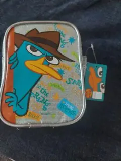 新品　カモノハシペリー　エイジェントP ラメポーチ　コスメポーチ
