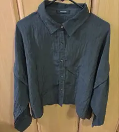 JEANASIS ダークグレー 長袖シャツ F
