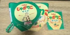 宝島社　カルビー　じゃがりこ　BIGポーチ　サラダ　おまけ付き