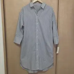 未使用タグ付【INCEDE】 オーバーサイズロングシャツチュニック　サイズ3L
