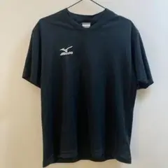 K1036 MIZUNO 半袖スポーツウェア ブラック メンズ L