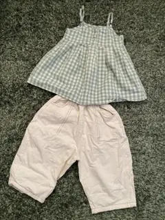 90サイズ コーデセット パンツ&キャミソール