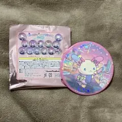サンリオピューロランドネオナツマツリII 缶バッチ ウサハナ