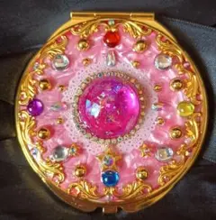 コンパクトミラー ハンドメイド 092