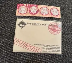 SPY×FAMILY 非売品ポストカード5枚セット&アーニャステッカー