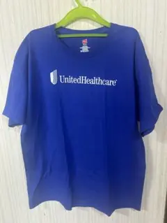 【古着】アメリカ古着UnitedHealthcare Tシャツ 青