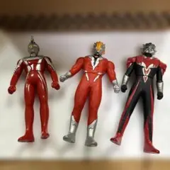 ウルトラマン セブン21 グレンファイアー　ギール星人3体セット