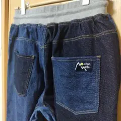 MOUNTAIN MANIA マウンテンマニア 左右色違い デニムパンツ