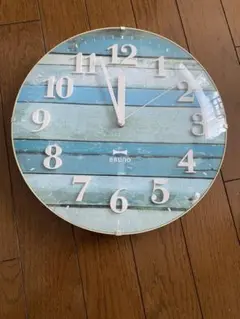 BRUNO 電波時計　インダストリ調　壁掛け時計 30cm