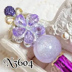 sale‼️N3604 カスタムボールペン お高級お花ビーズ リボン
