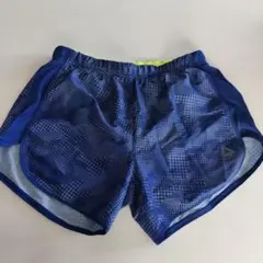 Reebokランニングパンツネイビー ドットパターン ショーツインナーポケット付