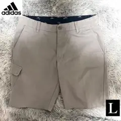 【極美品】adidas golf ハーフパンツ　ドライ　速乾　春夏　ゴルフ