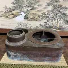燗銅壷　ドーコ　希少品・時代物　八角型 燗銅壷ドーコ希少品・時代物八角型