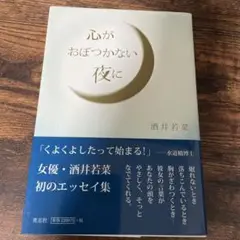 心がおぼつかない夜に 酒井若菜 エッセイ集