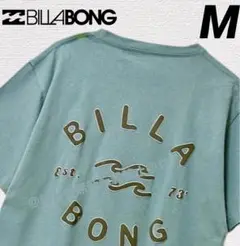 BILLABONG Tシャツ 立体 ロゴ 新品 M ミント