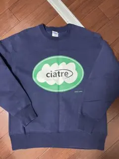 ciatre ネイビースウェット Mサイズ　雲