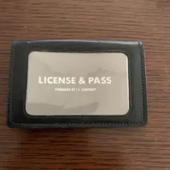 I.S. COMPANY ブラックパスケース
