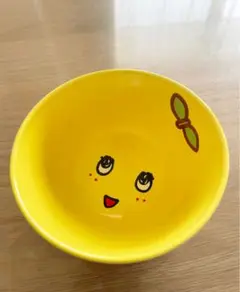 【非売品】ふなっしー 茶碗 funassyi cafe 黄色 水色