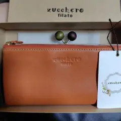 匿名配送　♡　zucchero filato オレンジ 長財布　新品未使用品