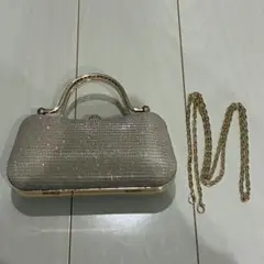 SHEIN ゴールド パーティーバッグ