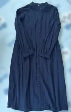 超美品✨️SEASON REASON 七分袖シャツワンピース Ｌ