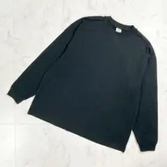 美品 ビッグシルエットTシャツ メンズ ブラック サイズM*CD915
