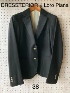 DRESSTERIOR × Loro Piana ウールテーラードジャケット