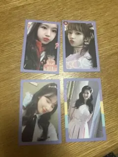 twice サナ　トレカ4枚セット