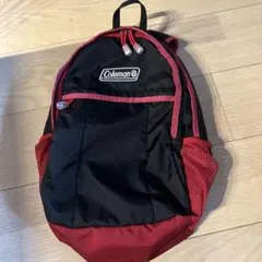 Coleman 黒赤リュック