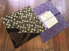 風呂敷　ふろしき　ふくさ？　2枚セット　中古品　[H] [ミニ]